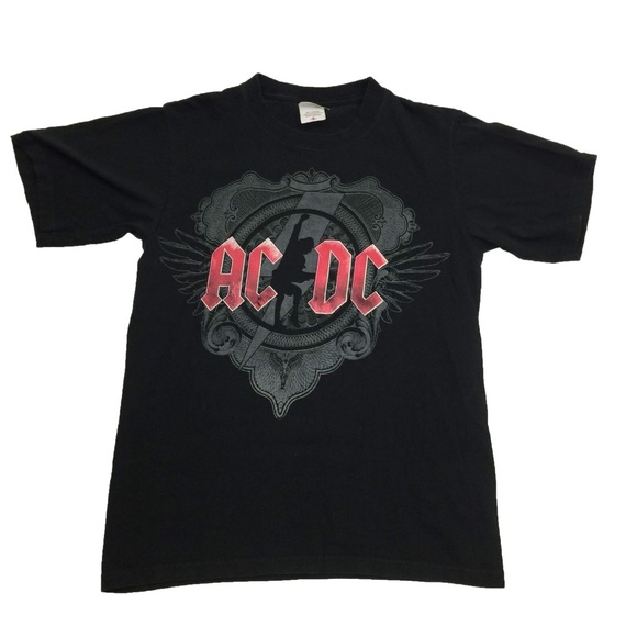AC/DC | Shirts | Acdc Ice World Concert Tour 809 Tshirt Punk | Poshmark